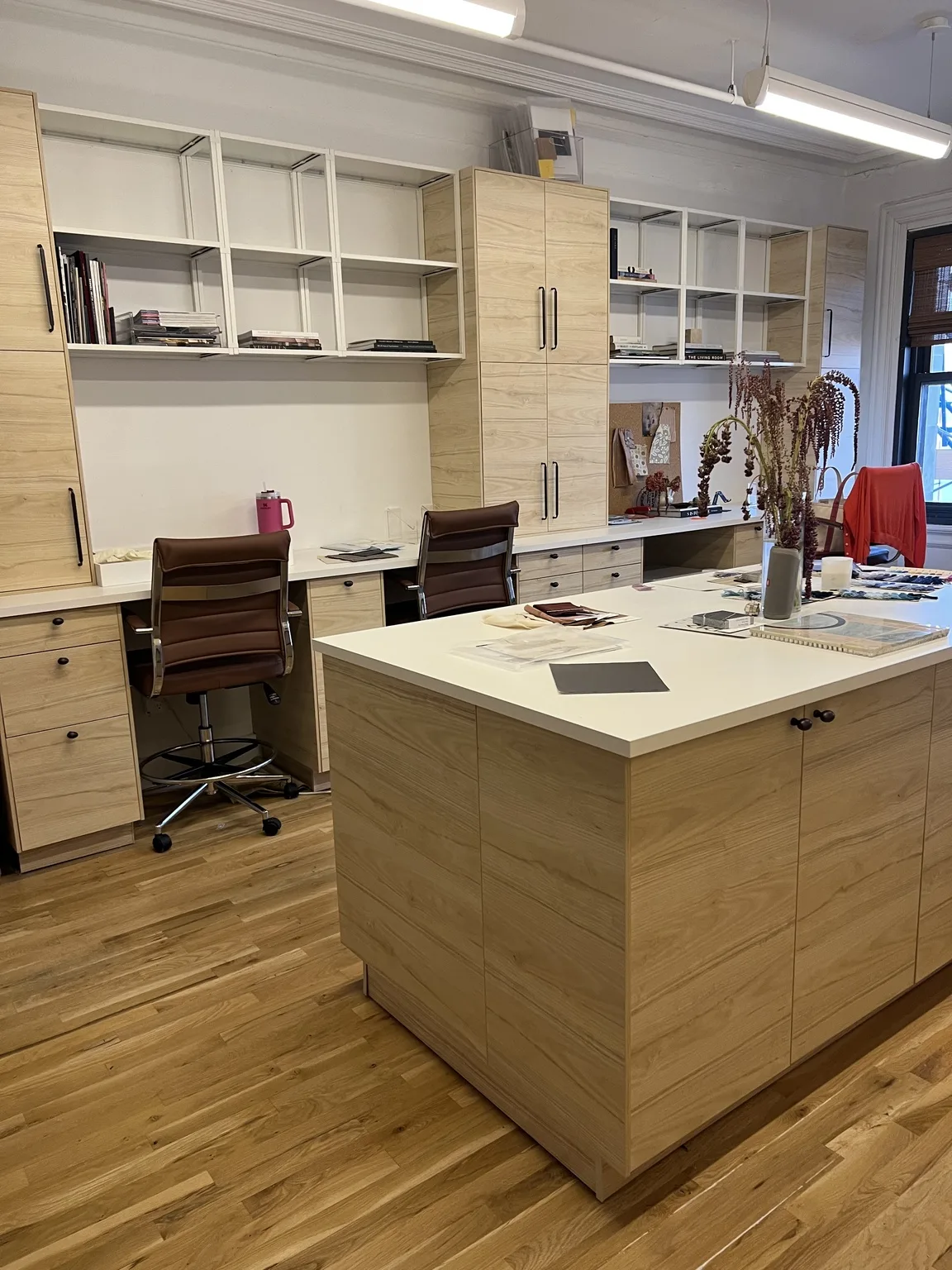 Light Wood Kitchen with Island